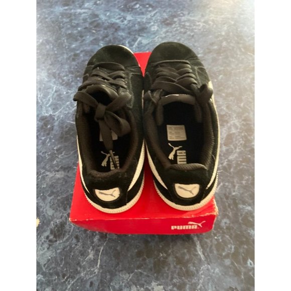 Puma Smash Fun Youth 5.5C Black Sneakers Size 5.5C. - Picture 3 of 8